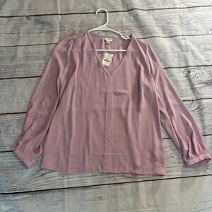 j crew long sleeve top small NWT